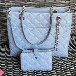 Kate Spade natalia medium flap shoulder & Kate Spade natalia md compact bifold